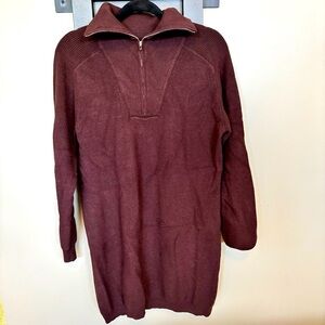 Wayf Brown Knit Dress - size M​